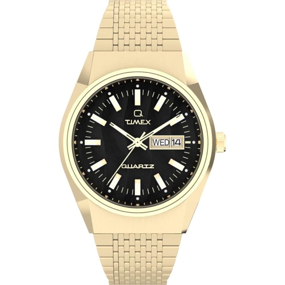 Timex Stainless Steel Black Dial Men Watch TW2W62500
