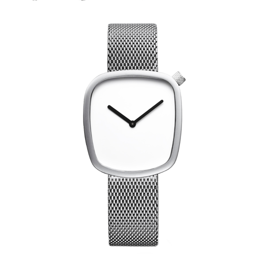 BERING Pebble White Dial Women's Watch 18034-004