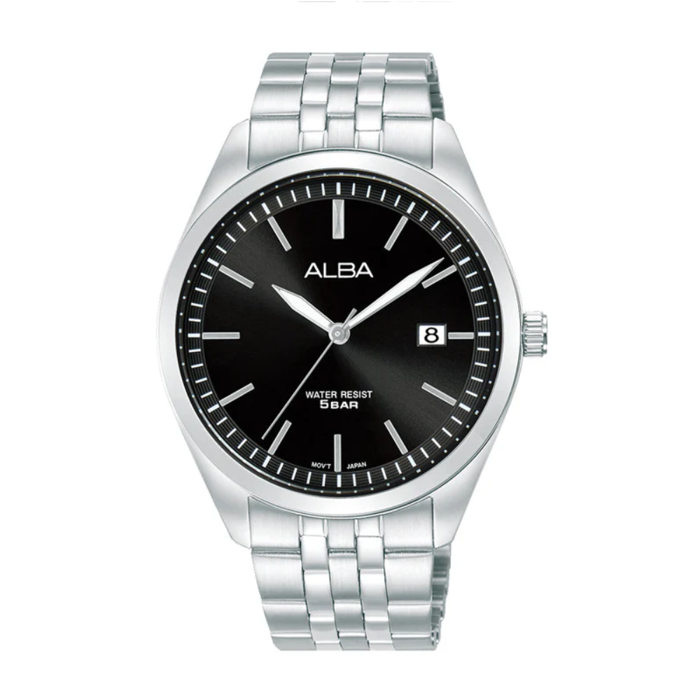 ALBA Prestige Black Dial Men's Watch AS9S15X1