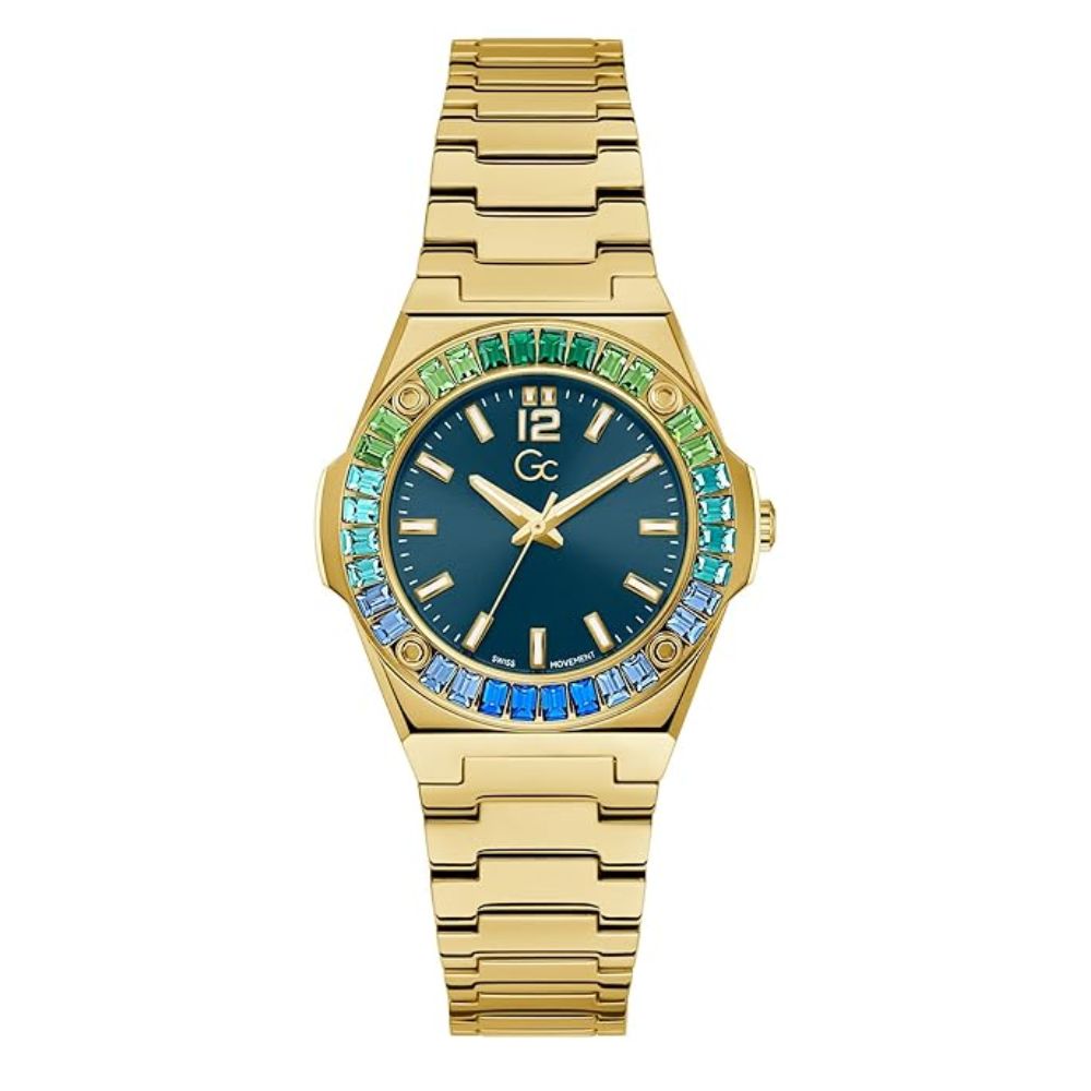 G.C. Round Blue Dial Women's Watch Z34007L7MF
