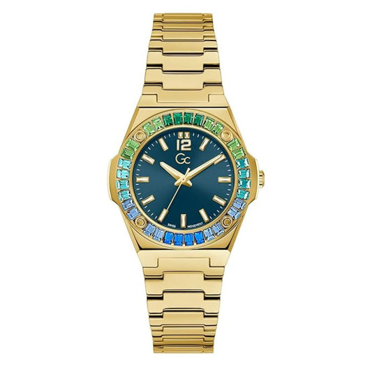 G.C. Round Blue Dial Women's Watch Z34007L7MF