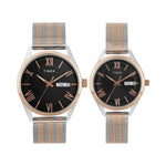 TIMEX Trendline Black Pair's Watch Analog TW00PR351
