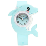 Zoop Dolphin Blue Dial Blue Strap Watch for Boys Girls Kids 26045PP01
