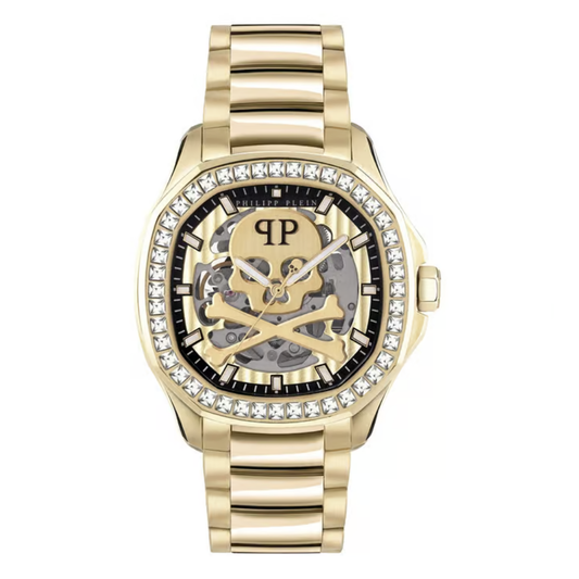 PHILIPP PLEIN Automatic Gold Men's Watch PWRAA0723