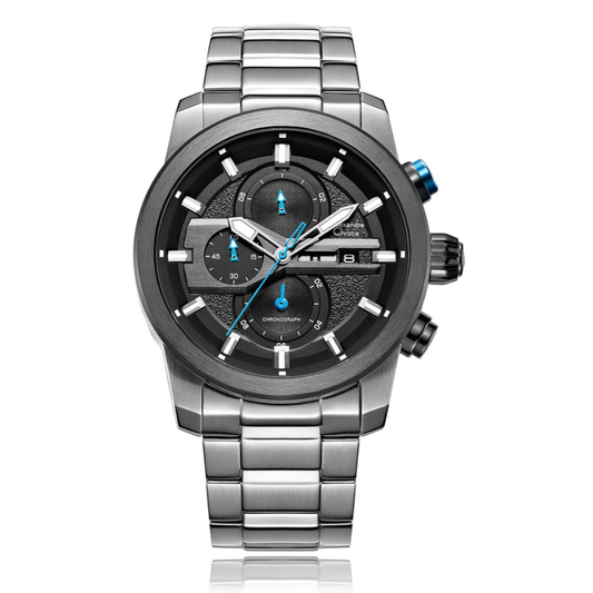 Alexandre Christie Chronograph Black Men's Watch 6562MCBTEBABU