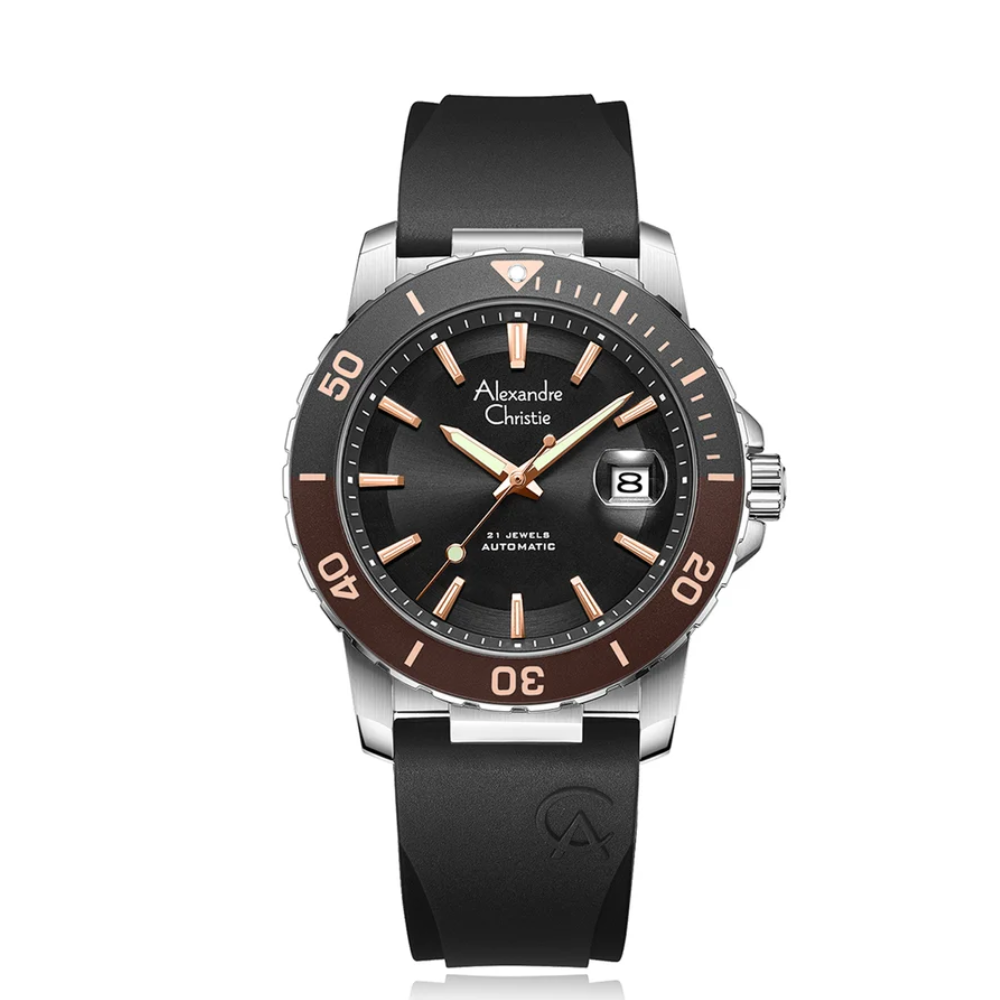 Alexandre Christie Classic Black Men's Watch 6141MARSSBARG
