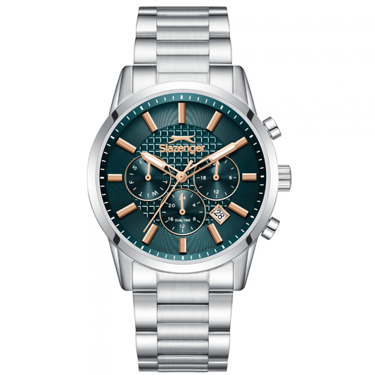 Slazenger Multifunction Dark Green Dial Men's Watch SL.09.2648.2.370