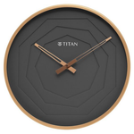 Titan Metallic Rose Gold Dial Wall Clock NSW0078MA01