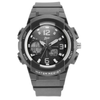Zoop Analog Digital Black Dial Grey Strap Boys Kids Watch NT26026PP04W