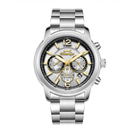 Slazenger Round Silver Dial Metal Strap Men's Watch SL.09.2541.2.06