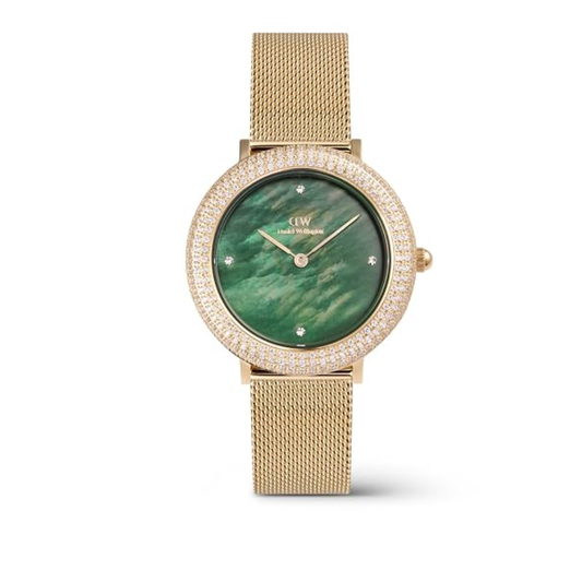 Daniel Wellington Crystal Bezel Silver Women Watch DW00100824K