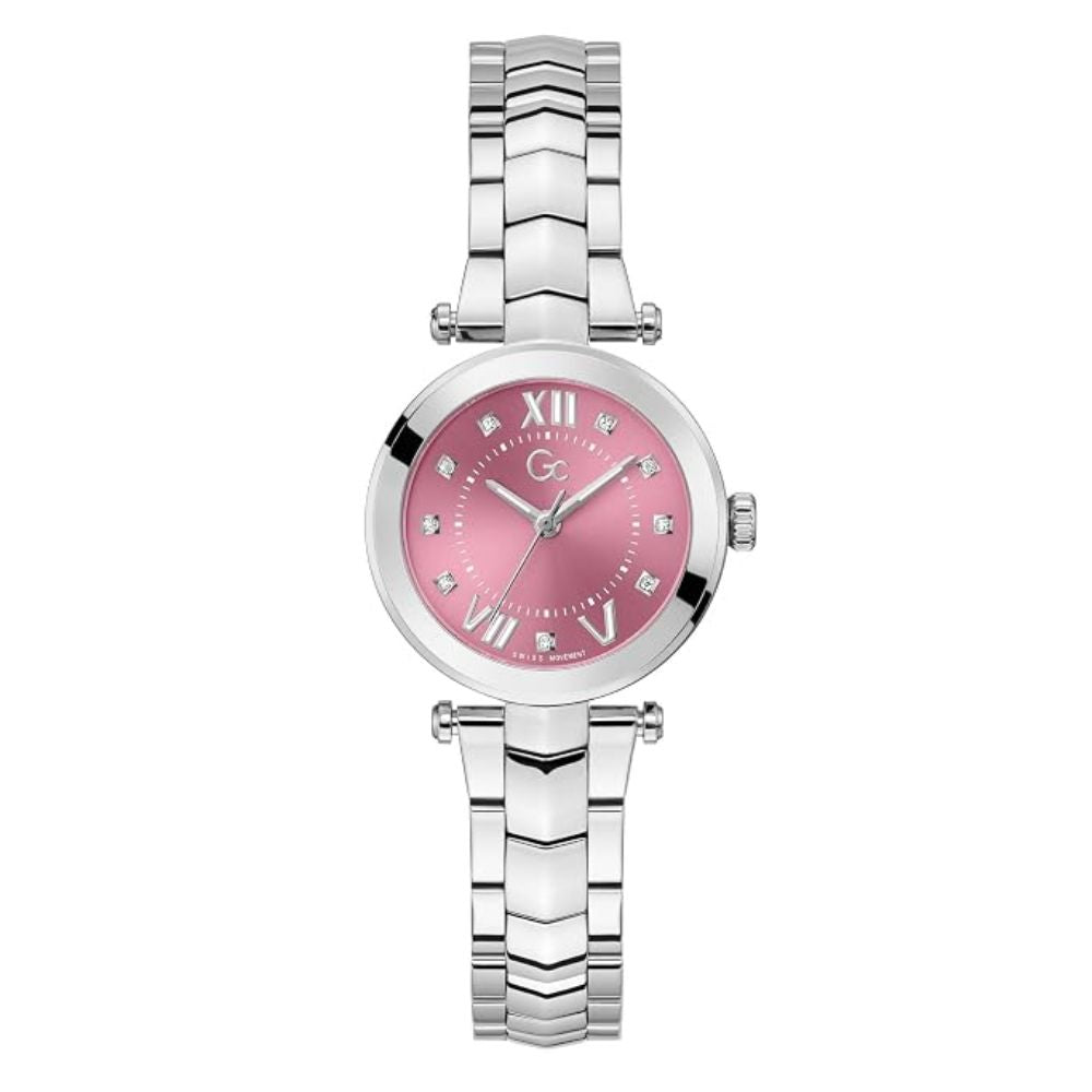 G.C. Round Pink Dial Analog Women's Watch Y93008L3