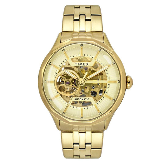 Timex Automatic Champagne Men's Watch TWEG27600