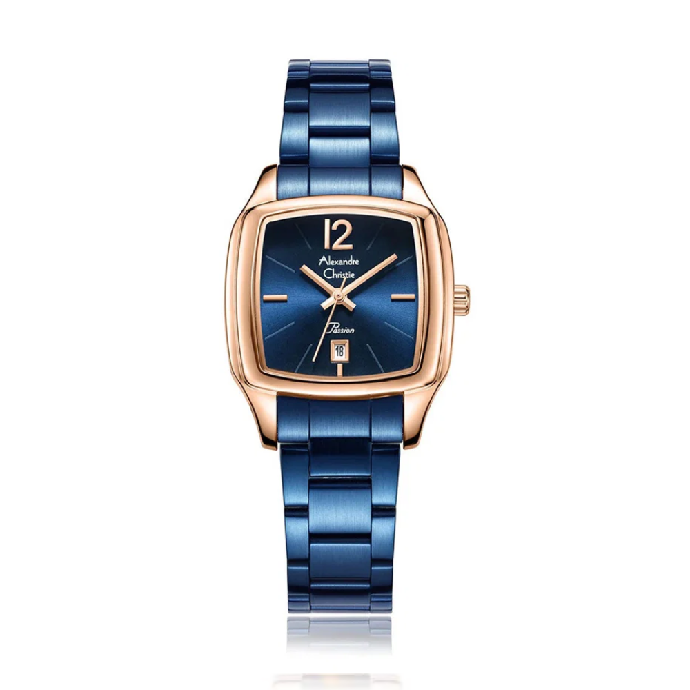 ALEXANDRE CHRISTIE Classic Blue Women's Watch 2454LDBURBU
