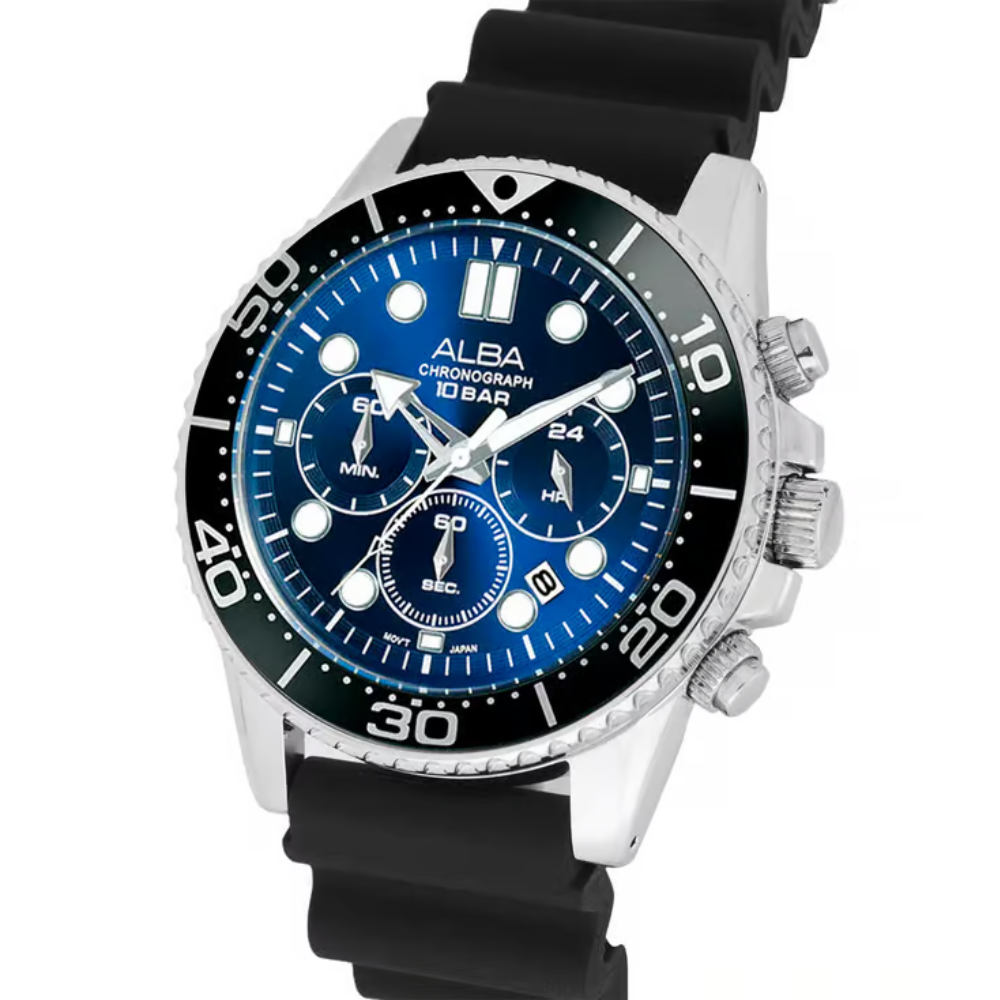 ALBA Active Blue Dial Men's Watch AT3J47X1