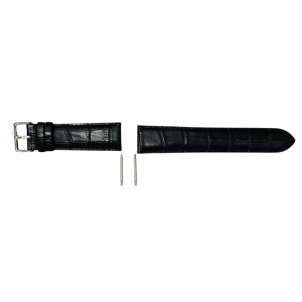 Casio Black Leather Strap Men's Watch MTP-E200L-1AV | 10531186
