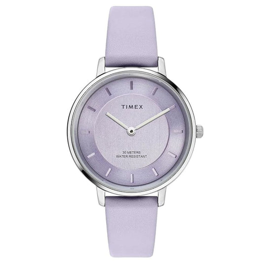 Timex Trendline Lavender Dial Women’s Watch TWEL15820