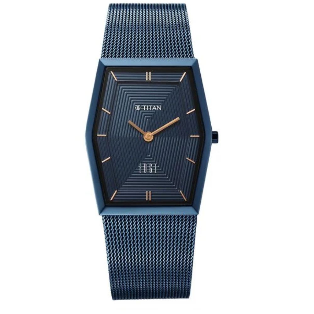 Titan Edge Whimsey Blue Women's Watch 2785QM02