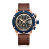 Alexandre Christie Chronograph Brown Men's Watch 6491GCLURBA
