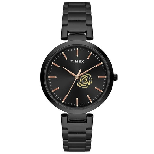TIMEX Analog Round Dial Water Resistant Women Watch TW000X225