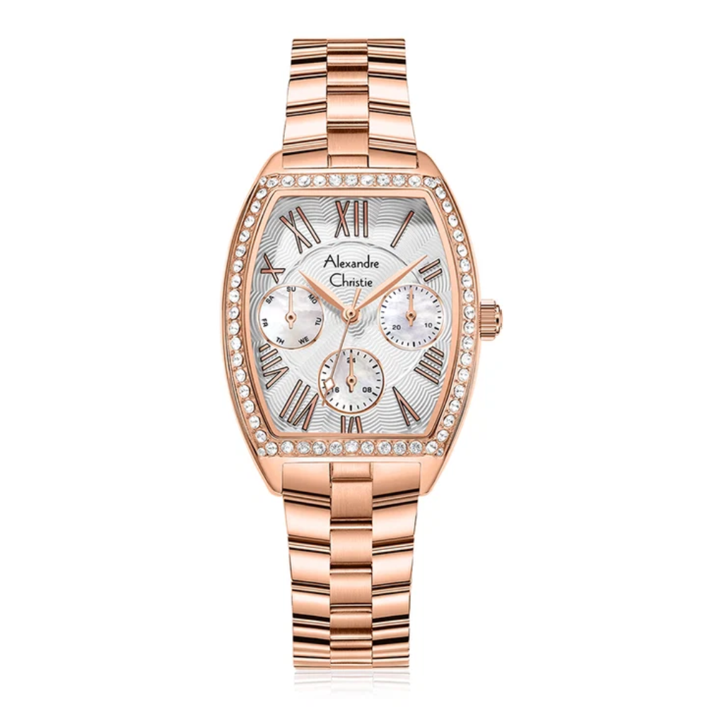 Alexandre Christie Multi-Function Rose Gold Women's Watch 2B86BFBRGSL