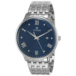 Titan Bandhan Blue Couple Watch NM9400194201SM01