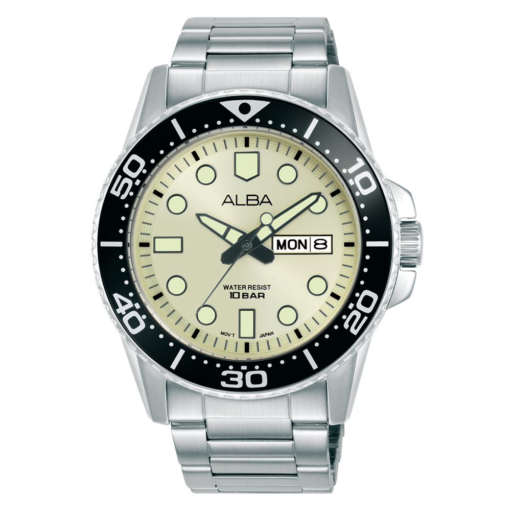 Alba Champagne Dial Men's Watch AV3601X1