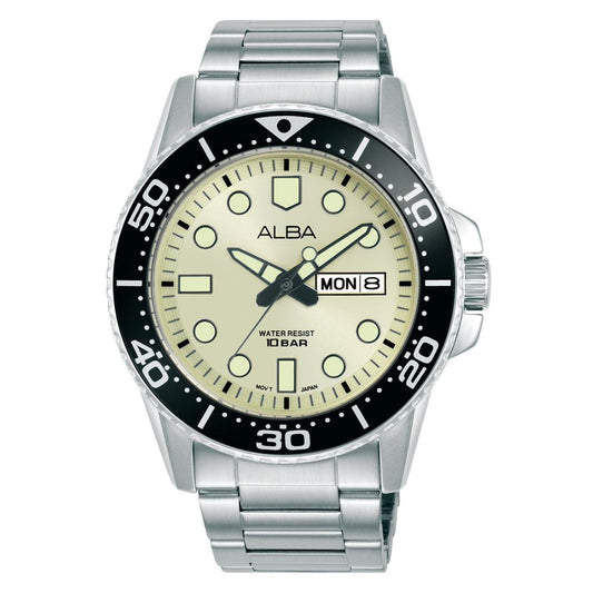 Alba Champagne Dial Men's Watch AV3601X1