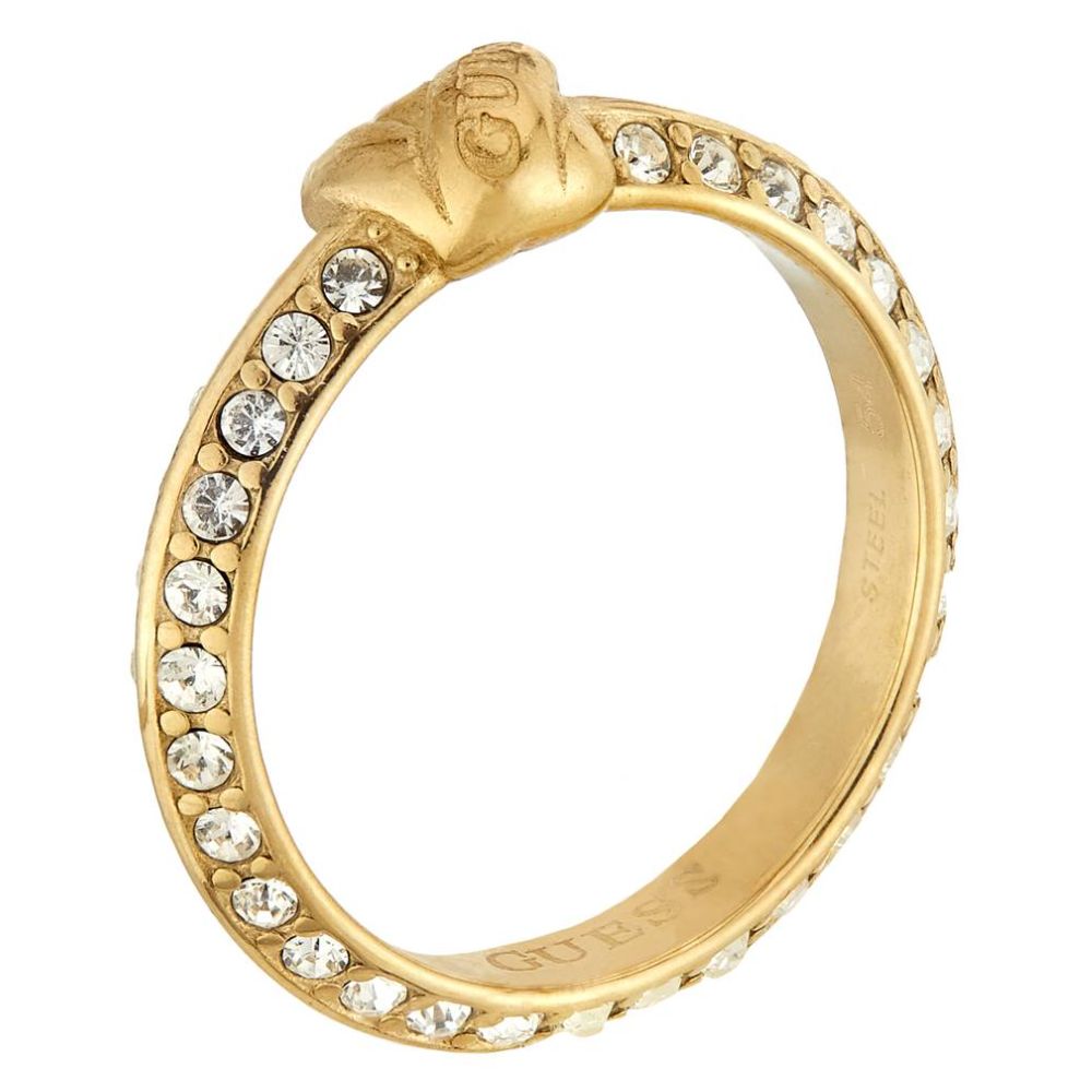 Guess Knot You Gold-Plated Women's Ring UBR04057YG58