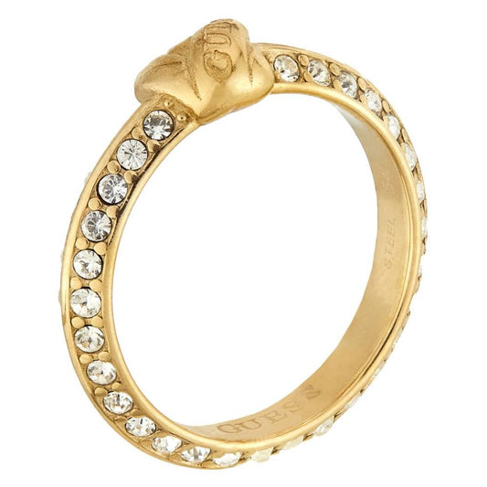 Guess Knot You Gold-Plated Women's Ring UBR04057YG58