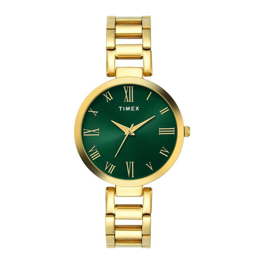 Timex Trendline Green Dial Women’s Watch TW000X273