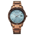 Titan Sports Fashion Rose Gold Women's Watch 2768QM01