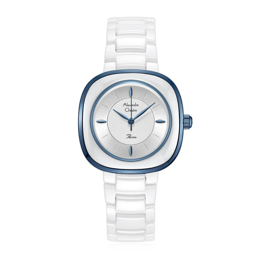 Alexandre Christie Classic White Women's Watch 2C11LHBIUBU