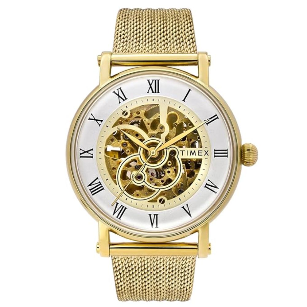 Timex Automatic White Dial Men Watch TWEG16722