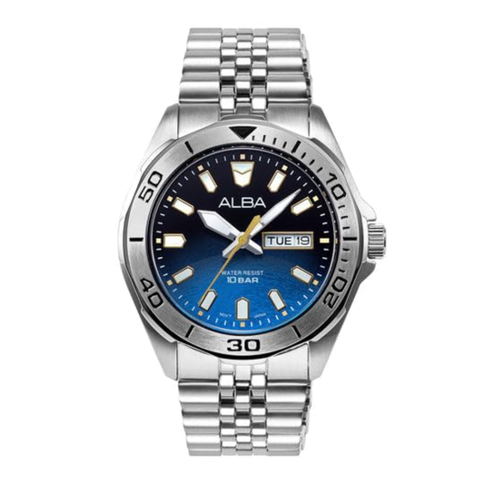ALBA Planet Neptune Silver Men's Watch AV3589X1