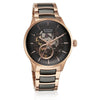 Titan Ceramic Fusion Anthracite Rose Gold Grey Men's Watch 90174KD03