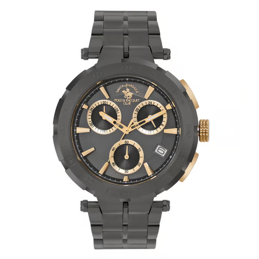 Santa Barbara Polo & Racquet Club Chronograph Black Dial Men's Watch SB.1.10567-5