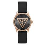 Guess Black Rose Gold Tone Women Watch GW0942L3