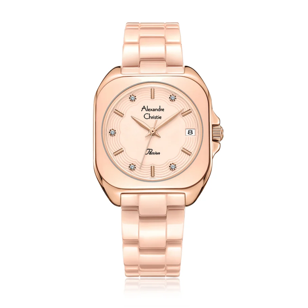 Alexandre Christie Pink Women's Watch 2B31LDBRGPN