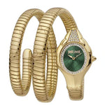 Just Cavalli Snake Green Women's Watch JC1L189M0045