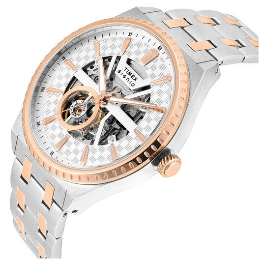 TIMEX Signio Silver Men Watch TWEG34000