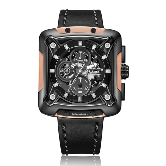 Alexandre Christie Black Men's Watch 3039MCLZBBA