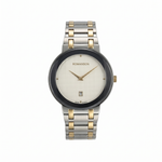 Romanson Classic Silver & Gold Men Watch TM5BF919MMCWH