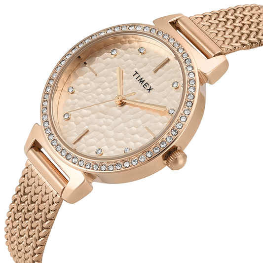 Timex Trendline Rose Gold Women Watch TWEL22304