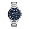 Emporio Armani World Explorer Men's Solar Blue Dial Chronograph Watch AR11681