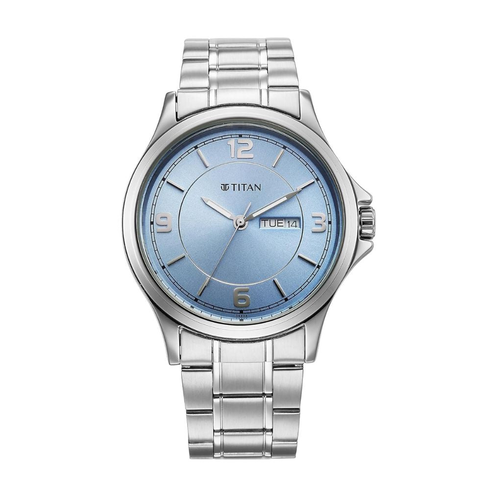 Titan Neo Arabic Ice Blue Men's Watch 1870SM07