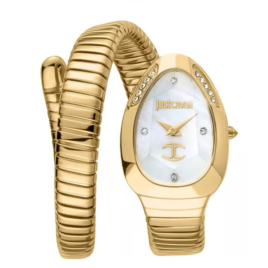 Just Cavalli Glam Evo 4 White Dial Women's Watch JC1L229M0025