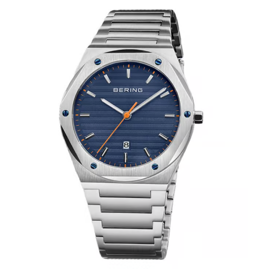 BERING Classic Blue Dial Men's Watch 19742-707