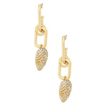 Guess In My Heart Gold-Plated Women's Earrings UBE04498YG