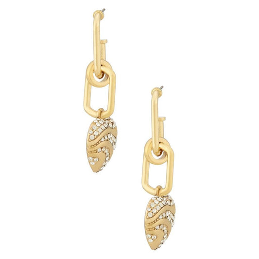 Guess In My Heart Gold-Plated Women's Earrings UBE04498YG